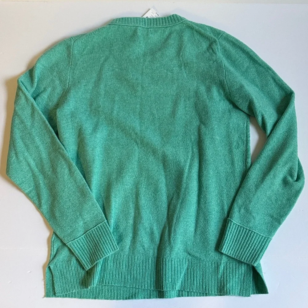 J. Crew Teal Crew Neck Sweater